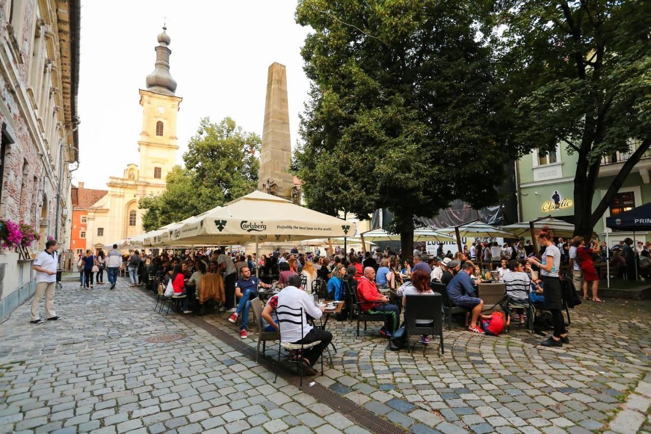 Piata Muzeului 1 Lägenhet Cluj-Napoca Exteriör bild